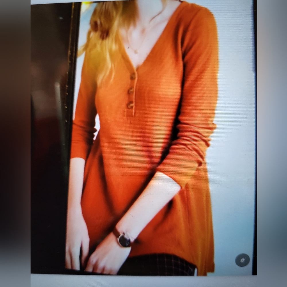 Anthropology MAEVE HENLEY TUNIC size S
